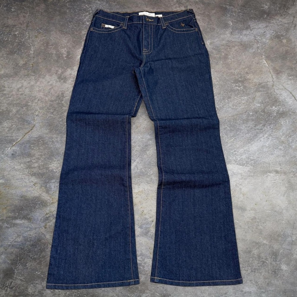 Vintage Baby Phat Deadstock Dark Blue Flared Out Jeans Women's Size 16 Y2K VTG